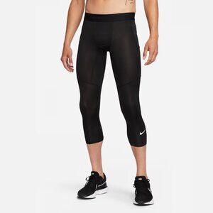 Nike Pro Men's Dri-FIT 3/4-Length Fitness Tights Black